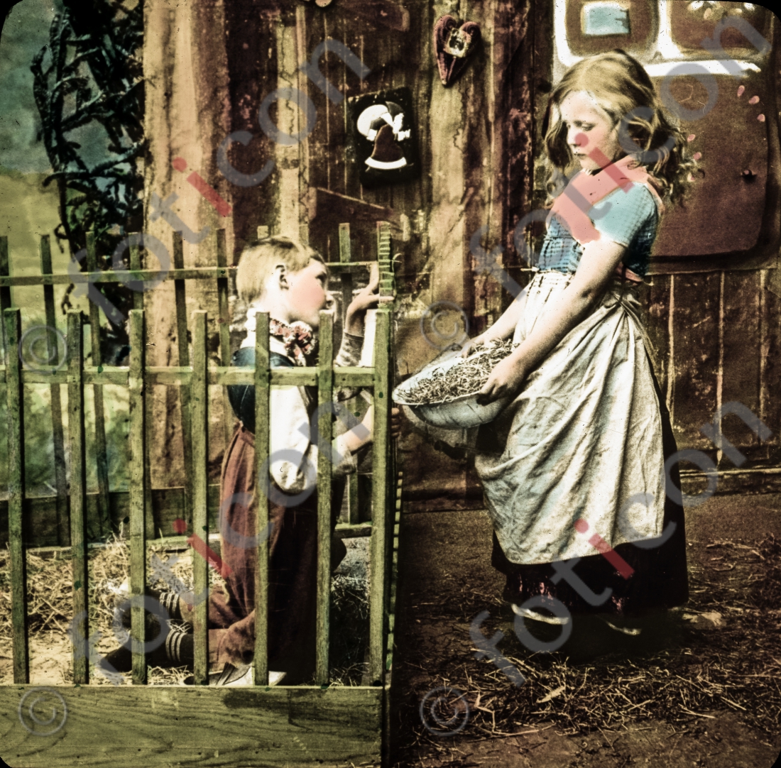 Hänsel und Gretel | Hansel and Gretel - Foto foticon-simon-166-012.jpg | foticon.de - Bilddatenbank für Motive aus Geschichte und Kultur